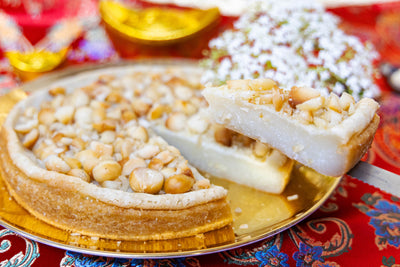 Macadamia Nian Gao (Mochi Cake)