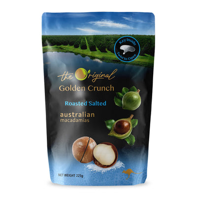 Roasted Salted Golden Crunch Macadamias